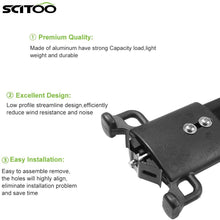 SCITOO fit for Chevy Equinox for GMC Terrain 2010-2017 Aluminum Alloy Roof Top Cross Bar Set Rock Rack Rail