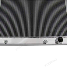 CoolingSky 3 Row Aluminum Radiator +Fan Shroud Combo +Thermostat Relay Kit for 1961-66 Chevy C/K C10 C20 C30 K10 K20 Pickup Suburban &More GM Models