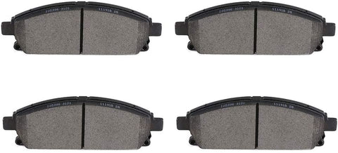 cciyu Professional Ceramic Disc Front Pads Set fit for Acura MDX,97-01 for Infiniti Q45,97-03 for Infiniti QX4,95-04 for Nissan Pathfinder,04-09 11-17 for Nissan Quest,05-06 for Nissan X-Trail