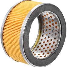 uxcell 105mm x 76mm x 52mm Car Truck Paper Element Filter Assembly Spare Part for Air Compressor Yellow