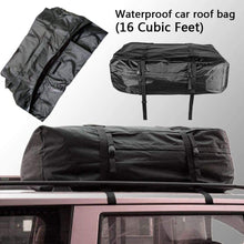 Caartonn Roof Top Cargo Carrier for Cars, Vans and SUVs.Car Travel Waterproof Roof Top Cargo Luggage Travel Bag (16 Cubic Feet)