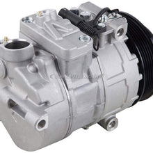 AC Compressor & 6-Groove A/C Clutch For Mercedes ML320 E320 S430 C280 E430 ML430 SLK230 CLK320 Replaces Denso 7SBU16C - BuyAutoParts 60-00846NA New