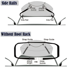 Car Top Carrier 15 Cubic Feet Waterproof Roof Top Cargo Bag Fit for The Outdoor Elements