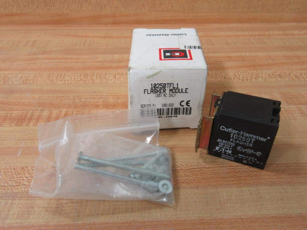 CUTLER HAMMER 10250T-FL1 5 AMP, 120VAC, Flasher Module