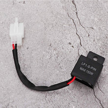 Moonyeu Motorcycle 2 PIN Flasher Relay, 12V DC Relay Decoder for LED Turn Signal Light for Honda for Kawasaki