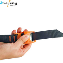 Onefeng Sports Tie Down Straps - 2Pk - 13' - 200 Lbs Load Cap - 500 Lb Break Strength Cargo Strap Your Kayak/SUP/Surfboard onto The Car with 'No Scratch' Silicone Buckle
