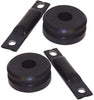 2 X Rear Trailing Arm Poly Bushing Kit EASY FIT Compatible With 01-13 Acura MDX | 99-10 Honda Odyssey | 02-15 Pilot - PSB 681
