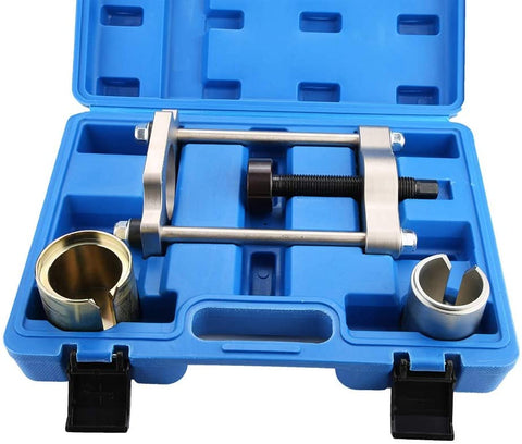 Qiilu Rear Suspension Removal Tool Fit for Ford Focus 98-07 MK1 MKII, for 08 Ford Kuga, for 07 Ford C-Max, for 03-08 Mazda 3 Sedan, for 05 Mazda 5 CR CW MPV, for 04-12 V50, for 03-12 S40 MK Sedan