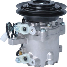 Podoy 3C581-50060 Air Conditioning M7040 Compressor AC for Compatible with Kubota M108S M5040 SVO7E M8540 M9540 3C581-97590 Tractor Parts