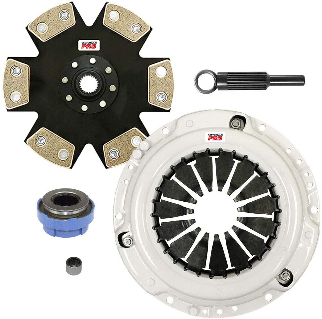 ClutchMaxPRO Heavy Duty Stage 4 Clutch Kit Compatible with 95-11 Ford Ranger 2.3L, 98-01 Ranger 2.5L, 94-08 Ranger 3.0L, 95-10 Mazda B2300, 98-01 B2500, 94-08 B3000