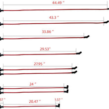 MAS HEI Distributor & Spark Plug Wires & FREE 170072 HEI Distributor Battery and Tachometer Pigtail Wire Harness Combo Kit Replacement For Chevy Chevrolet GMC SBC 350 400