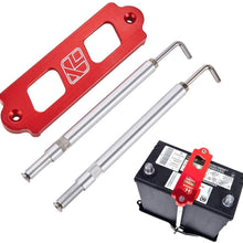 Kyostar J Hook Battery Tie Hold down bolts For Honda Civic Acura Integra Black