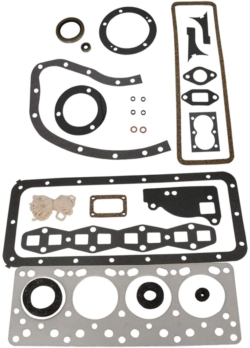 Complete Tractor New Gasket Kit 1209-1323 Replacement For Massey Ferguson 135, 202 Gas, 204 Indust/Const, 35, 50, F40, TO35 830689M91