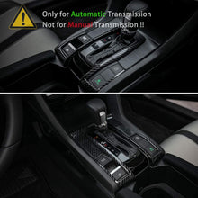 Thenice for 10th Gen Civic ABS Plastic Gear Box Trims CVT Automatic Transmission Shift Boots Decoration Stickers for Honda Civic 2021 2020 2019 2018 2017 2016 -Blue