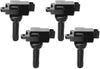 A-Premium Engine Ignition Coil Pack Compatible with Subaru Forester 2011-2012 Impereza 2012 H4 2.5L 4-PC Set