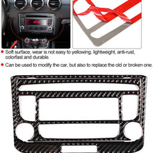 Suuonee Car Panel Decoration,Carbon Fiber Car Air Conditioner Panel Decoration Fit for Audi TT 8n 8J MK123 TTRS 2008-2014
