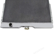 CoolingSky 4 Row All Aluminum Radiator + Fan Shroud Combo & Relay Kit for Chevy El Camino/Impala/Bel Air/Biscayne/Kingswood 1959-1965