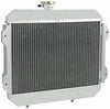CoolingSky 2 Row All Aluminum Radiator for Toyota Corolla KE30 KE38 KE55 KE70 MT 1974-1985
