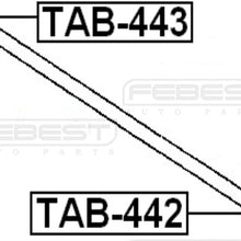 FEBEST TAB-442 Arm Bushing for Lateral Control Rod