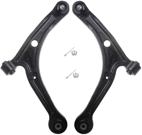 TUCAREST 2Pcs K621349 K621350 Left Right Front Lower Control Arm and Ball Joint Assembly Compatible With 2001 02 03 04 05 2006 Acura MDX 2003-2008 Honda Pilot Driver Passenger Side Suspension