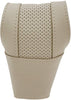 Modengzhe Leather Full Open Type Car Gear Shift Knob Cover Universal Fit Protector Boot, Beige