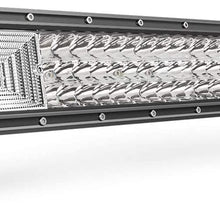 Nilight NI06A-72W 12Inch 12 Inch 72W Spot Flood Combo Bar Off Road Boat Driving Led Work Light SUV Jeep Lamp,2 Years Warranty