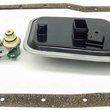 Trans Shift Solenoid Filter Service Kit Replacement For Ford Mazda Focus Protege 99-On with the 4F27E & FN4A-EL Model 4-Speed Transmission XS4Z-7H148A