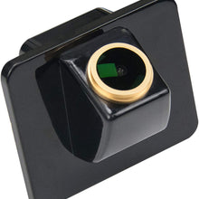 HD 1280x720p Rear Reversing Backup Camera Rearview License Plate Camera Night Vision Ip69k Waterproof for Kia Certao/Optima/K5 Hyundai i40 Sedan (Reverse Hole Replacement Camera)