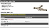 Rear Left Driver Side Lower Control Arm with Bushings - Compatible with 2004-2005 Jaguar XJ8 (Up To Chassis G41511)