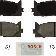 Bosch BE1293 Blue Disc Brake Pad Set for Lexus: 2013-15 ES300h, 2007-15 ES350; Toyota: 2008-15 Avalon, 2007-15 Camry - FRONT
