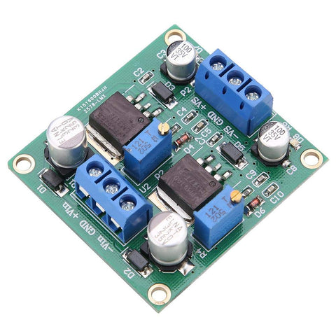 Power Module,Stabilizing Power Module,LM317/337 Positive and Negative Voltage Stabilizing Power Module Low Ripple Linear Adjustable