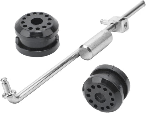 Bapmic 55366066AB Transfer Case Shifter Control Linkage + 68078974AA Bushing kit for 2005-2012 Dodge Ram 4x4