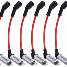 labwork 10.2mm High Performance Spark Plug Ignition Wire Wires, M8-48322 48322 7831, Fit for GMC Savana Sierra Yukon XL Chevrolet Silverado Suburban Express Buick Lacrosse Hummer 1500 2500 3500