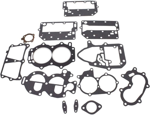 WFLNHB Engine Kit Gasket Sets Fit for Powerhead Johnson/Evinrude 25 35HP 2 Cylinder 433941 18-4307