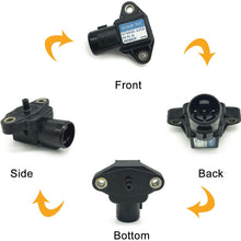 Intake Absolute Air Pressure Sensor Replacement For Honda Civic 1997 1998 2001 2005 v6 3.0 Accord Isuzu Acura Del Sol CR-V HR-V Crx Odyssey 079800-4250 Baro barometric pressure sensor Manifold Map