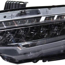For Honda Civic Headlight 2016 17 18 2019 Driver Side | LED | Coupe/Hatchback/Sedan | HO2502176 | 33150TBAA11