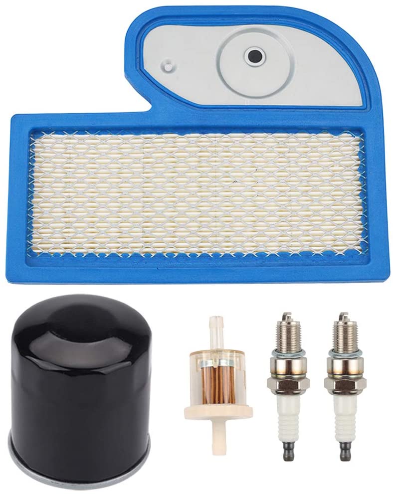 FQFP 11013-7002 Air Filter Tune up kit for Kawasaki FH451V FH500V FH531V FH541V FH580V FH680D 4 Stroke Engine Replace M137556 490-200-0004 21538200 with Oil Filter Spark Plug