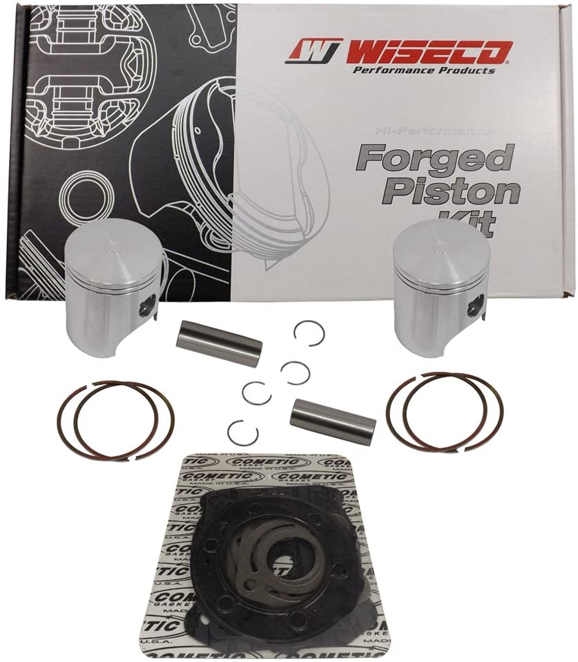 Wiseco (SK1316) 78.00mm 2-Stroke Piston Kit for Arctic Cat Snowmobile