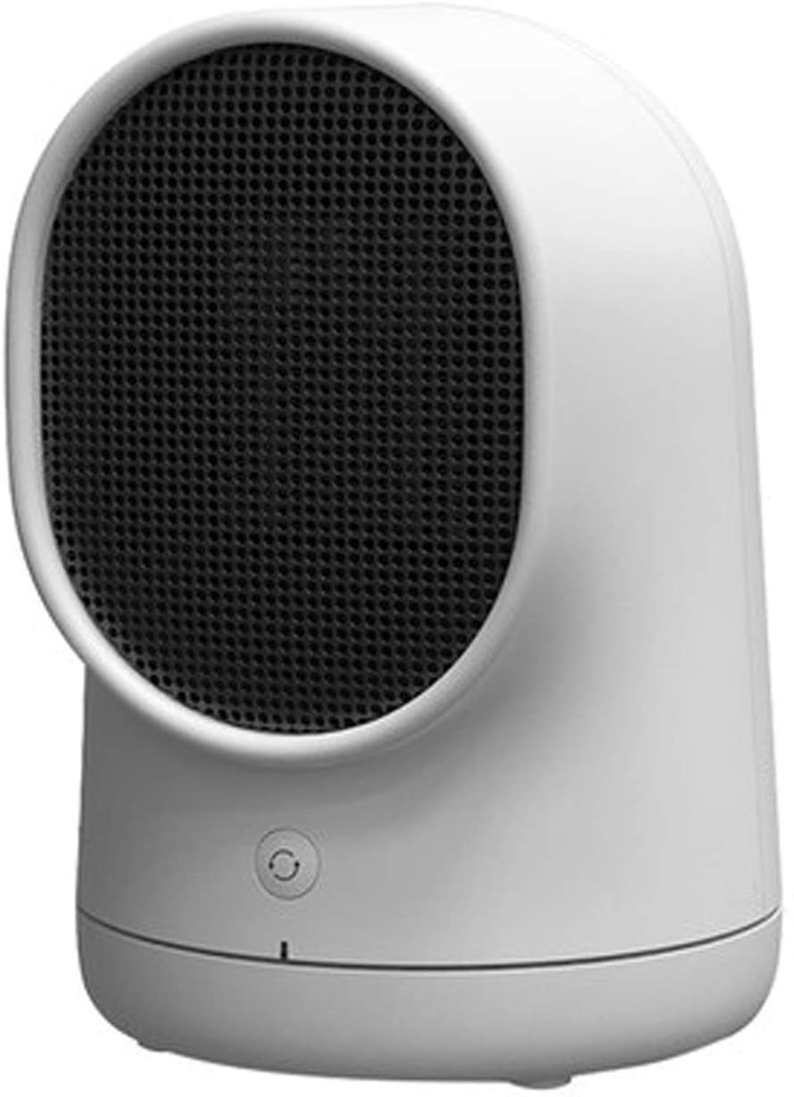 LYYAN Mini Heater Small Heater Fast Heat Generation Ultra-Wide-Angle Heating Silent Operation Energy-Saving Household Radiator (500W) White