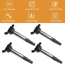 JDMON Compatible with Ignition Coil Toyota Lexus Prius Scion Corolla Matrix V CT200H XD 1.8L L4 Replaces 90919-02252 90919-02258 C1714 UF619 UF596 GN10341 set of 4