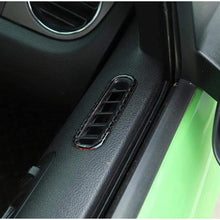 HKPKYK for Ford Mustang 2009 2010 2011 2012 2013, Car Door Air Conditioner Vent Outlet Trim Decoration Stickers Car Interior Accessories