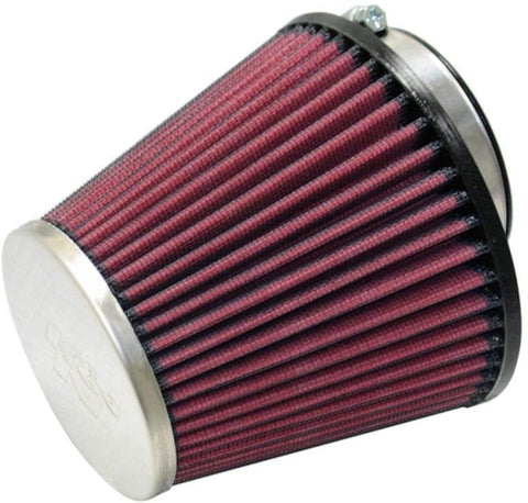 K&N Universal Clamp-On Air Filter: High Performance, Premium, Replacement Filter: Flange Diameter: 2.375 In, Filter Height: 4.34375 In, Flange Length: 0.75 In, Shape: Round Tapered, RC-8490