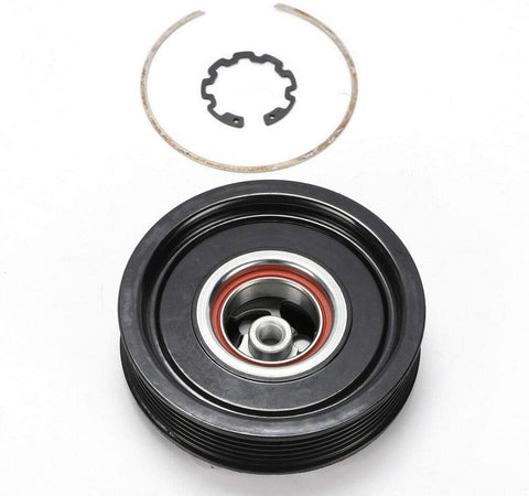 A/C AC Compressor Clutch Kit Compatible with Mercedes C240 C320 Models W/6 Groove Pulley