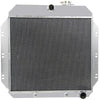 OzcoolingParts 60-62 Chevy C/K Radiator, 4 Row Core Full Aluminum Radiator for 1960-1962 1961 Chevy C10/C20/C30/K10/K20/Apache Truck Pickup Suburban L6 V8