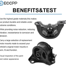 ECCPP Engine Mount and Trans Mounts A6576 A6585 A6520 A6506 A6526 Set of 5 Fit For 1997 1998 1999 2000 2001 Honda CR-V 2.0L