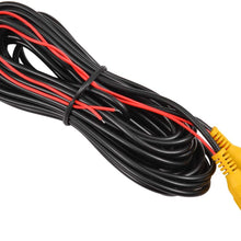 Backup Camera RCA Video Cable,CAR Reverse Rear View Parking Camera Video Cable with Detection Wire (10 Meters)