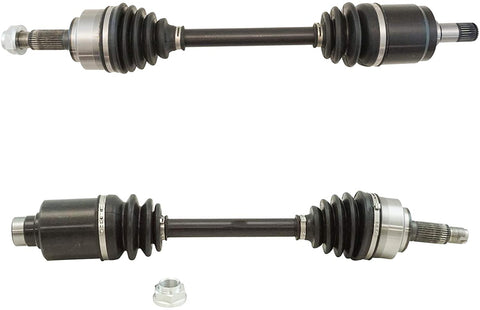 TRQ Front Complete CV Axle Shaft Assembly Left & Right Pair Set for 2006-2011 Honda Civic Si 2.0L