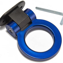 EPMAN Universal ABS Bumper Car Sticker Adorn Car Dummg Tralier Tow Hook Kit Car-Styling TK-IS07220 (Silver)