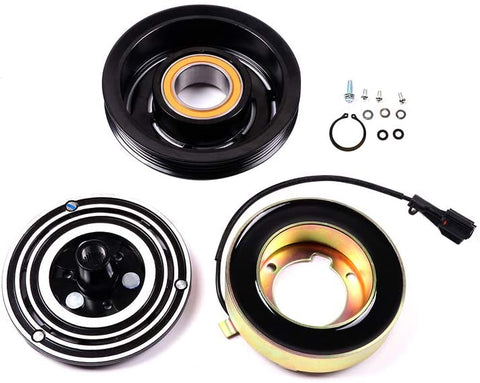 ROADFAR Air Conditioning Compressor Clutch Kit fit for CO 10791RW 2003 2004 2005 2006 2.5L Subaru Forester