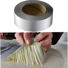 Aisoway Aluminum Foil Adhesive Tape Waterproof Super Repair Crack Thicken Butyl Home Renovation Tools